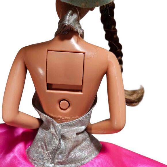 Vintage Barbie And The Sensations Doll With Silver And Pink Dress 1987 Mattel - Picture 4 of 7